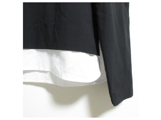 Autre Marque Blouse MOUJIC Power Shoulder Noir - vue 6