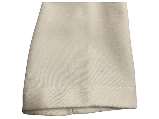 Autre Marque Top de manga comprida com folhos em fleece macio yori Branco - vista 11