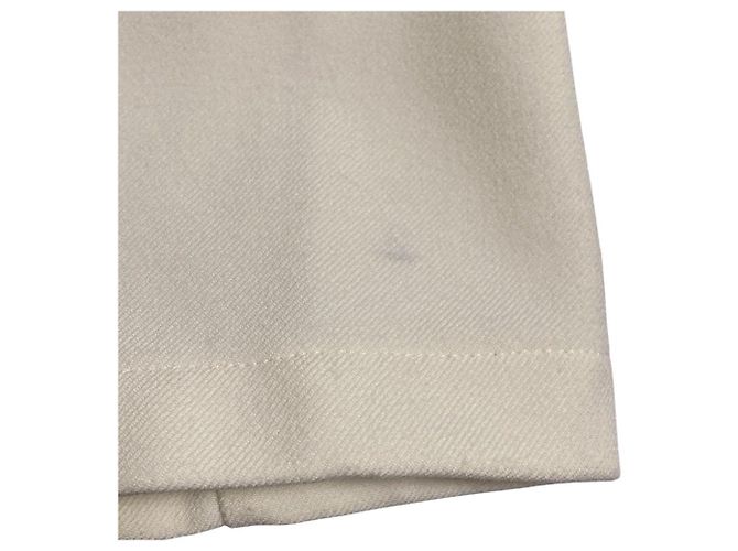 Autre Marque Top de manga comprida com folhos em fleece macio yori Branco - vista 12