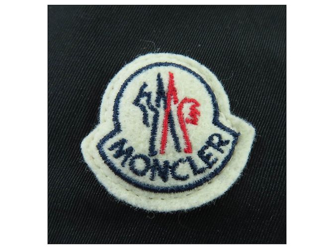 Casaco de Penas Moncler MONTICOLE em Poliéster e Algodão Preto - vista 6