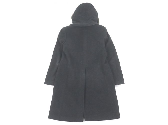 Autre Marque Abrigo de lana y nailon MIHARA YASUHIRO Castaño Gris antracita - vista 4