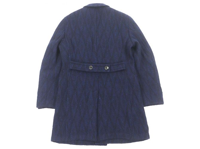 Autre Marque Abrigo Chester de lana Boglioli Azul Azul marino - vista 3