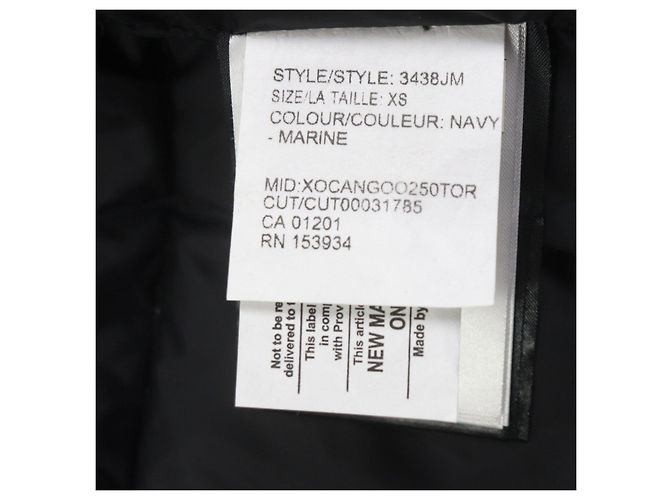 Canada Goose Jasper Polyester Down Jacket Black - view 12