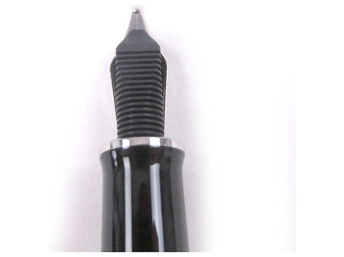 Autre Marque Pelikan Sovereign Au750 Füllfederhalter Schwarz Blau - Ansicht 6