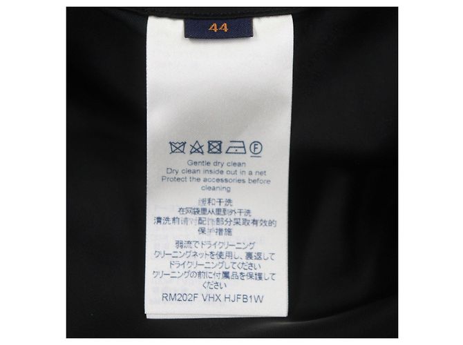Louis Vuitton Blouson Wool Jacket Negro - vista 9