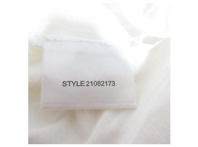 T-shirt in cotone con stampa logo Tory Burch Bianco Blu - vista 4