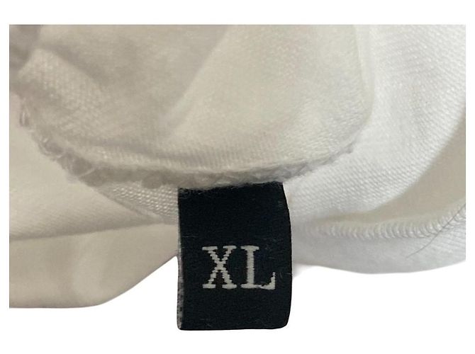 Autre Marque T-shirt in cotone con stampa logo Diesel Bianco - vista 6