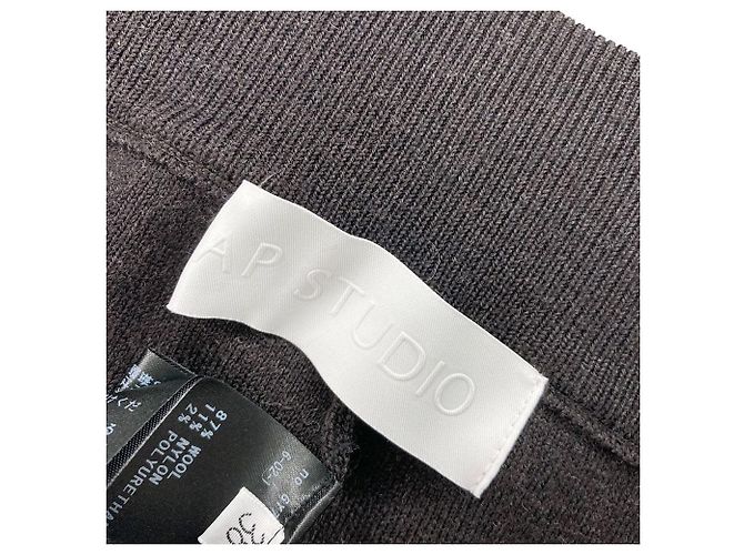 Autre Marque L’Appartement Smooth Knit Pants Marrom - vista 3