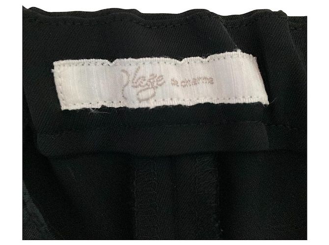 Autre Marque Pantaloni Plage Center Press Nero - vista 4
