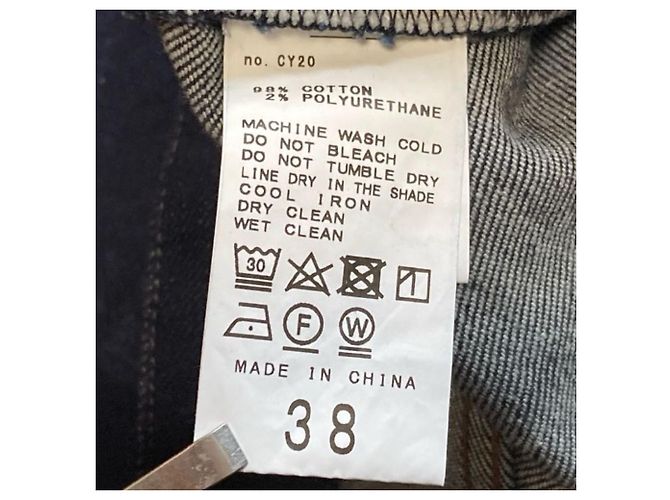 Autre Marque Pantalones Peg Top de Denim IENA Azul - vista 5