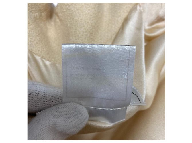 Chanel Camellia Tweed Mantel Roh - Ansicht 10