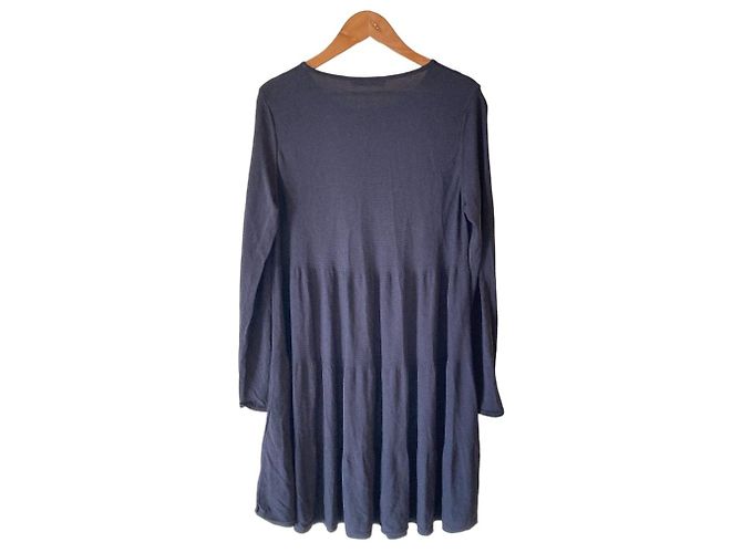 Vestido de malha Max Mara Azul Azul marinho - vista 2