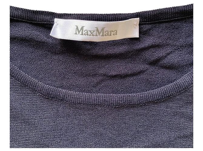 Vestido de malha Max Mara Azul Azul marinho - vista 4
