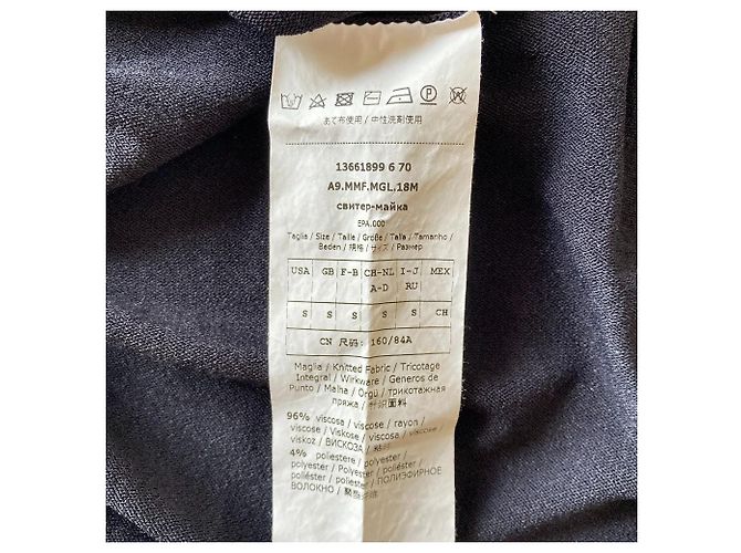Vestido de malha Max Mara Azul Azul marinho - vista 5