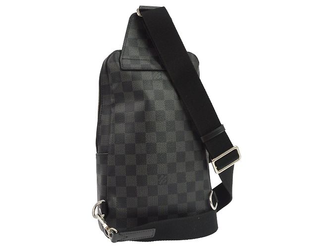 Louis Vuitton Avenue Sling Damier Graphite Marrom - vista 2