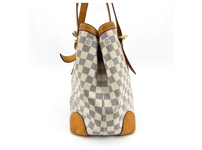 Louis Vuitton Hampstead Damier Ebene PM Blanco - vista 3