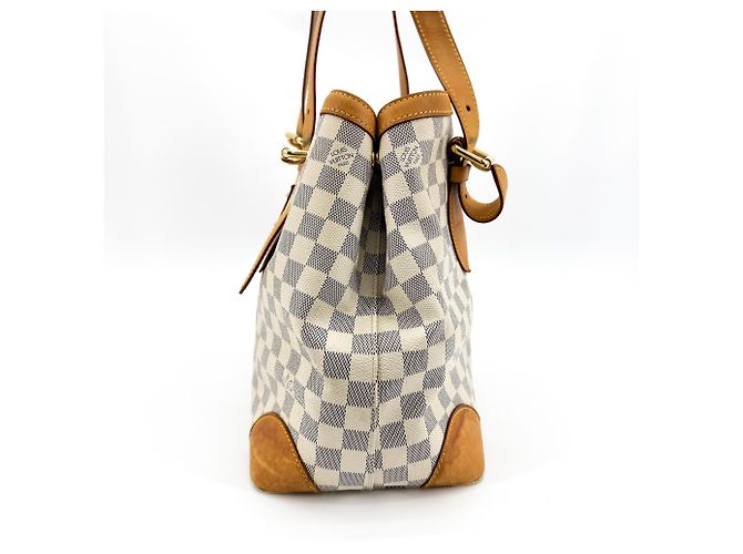 Louis Vuitton Hampstead Damier Ebene PM Blanco - vista 4