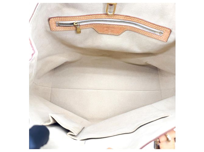 Louis Vuitton Hampstead Damier Ebene PM Blanco - vista 5