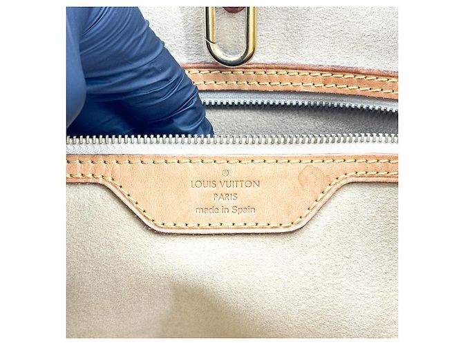 Louis Vuitton Hampstead Damier Ebene PM Blanco - vista 6
