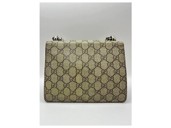 Borsa Gucci Dionysus GG Supreme Mini Marrone Beige - vista 2