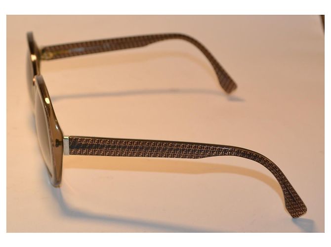 Occhiali da sole Fendi FF 0001/S Monogram Marrone - vista 4