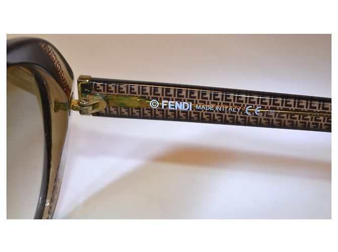 Occhiali da sole Fendi FF 0001/S Monogram Marrone - vista 7