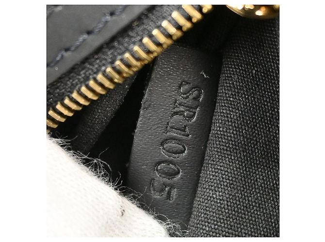 Louis Vuitton Lucille Mini Lin GM Noir - vue 5