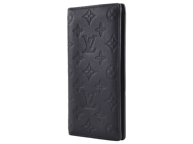 Louis Vuitton Brazza Monogram Shadow Leather Nero - vista 2