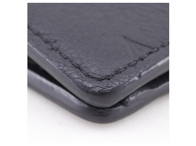 Louis Vuitton Brazza Monogram Shadow Leather Nero - vista 6