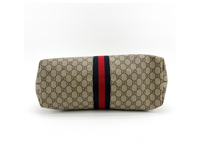 Gucci Ophidia Shopping GG Coated Canvas Medium Beige - vista 3