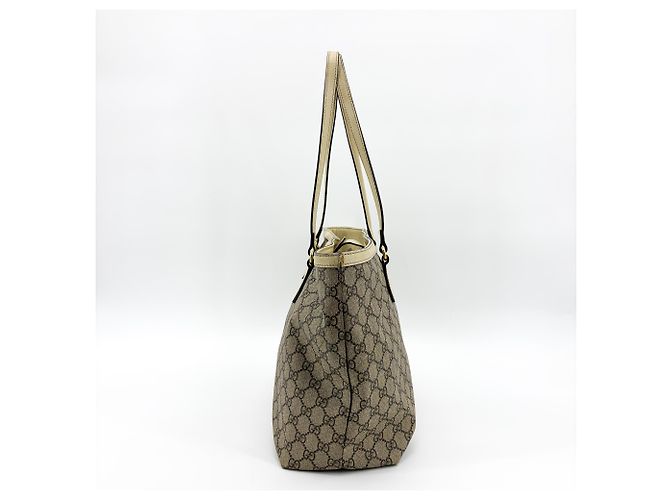 Gucci Ophidia Shopping GG Coated Canvas Medium Beige - vista 4