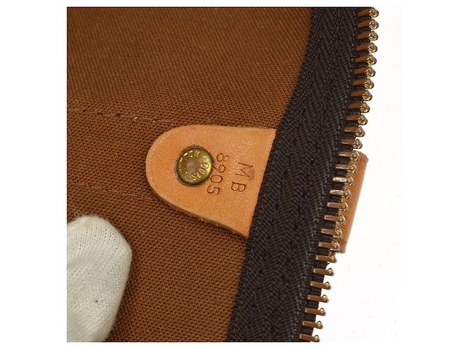 Louis Vuitton Keepall Monogram Canvas 50 Marrone - vista 5