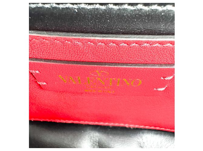 Valentino Garavani Supervee Leather Small Nero - vista 6