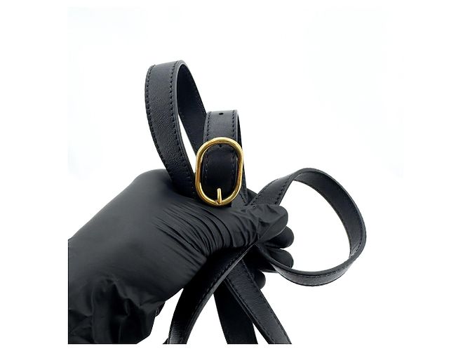 Valentino Garavani Supervee Leather Small Nero - vista 7