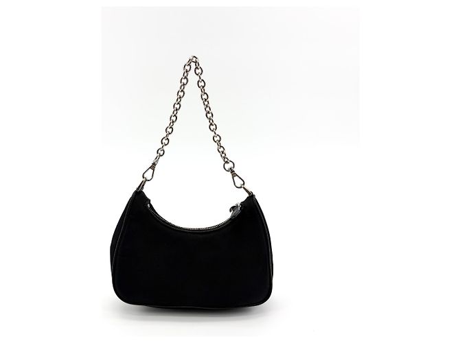 Prada Re-Edition Tessuto Mini Noir - vue 2