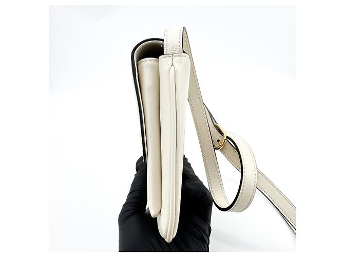 Gucci Arli Leather Small Bianco - vista 3