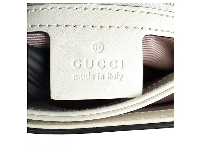 Gucci Arli Leather Small Bianco - vista 6