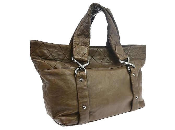 Chanel 8 Knots Lambskin Medium Brown - view 2