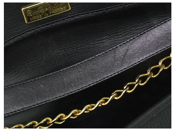 Christian Dior Bolsa de ombro em couro Preto - vista 5