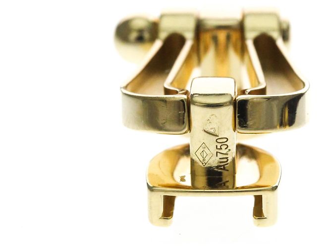 Pulsera FRED Force 10 Large en oro amarillo 18K Dorado - vista 10