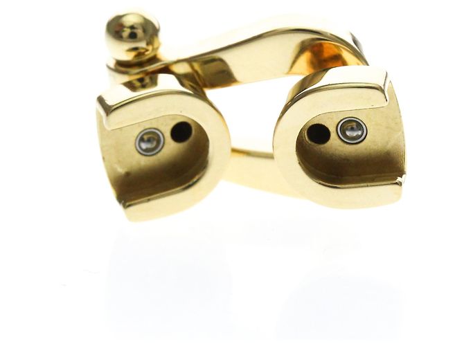 Pulsera FRED Force 10 Large en oro amarillo 18K Dorado - vista 12