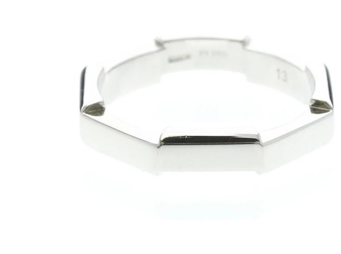 Anello Gucci Link to Love in Platino Argento - vista 2