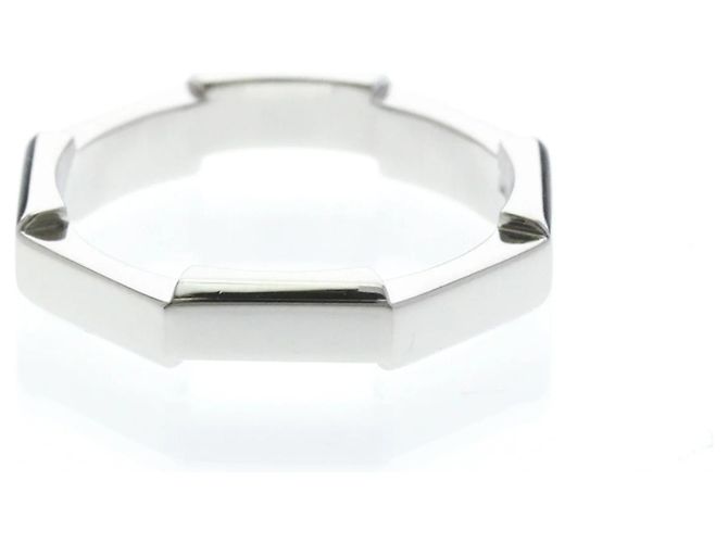 Anello Gucci Link to Love in Platino Argento - vista 3