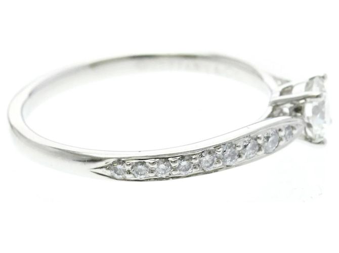 Autre Marque Anello Tiffany Harmony Diamante Argento - vista 4
