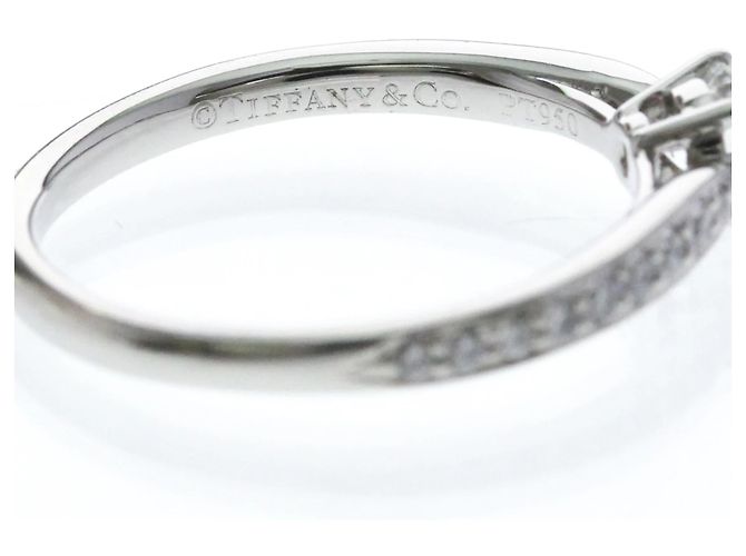 Autre Marque Anello Tiffany Harmony Diamante Argento - vista 7