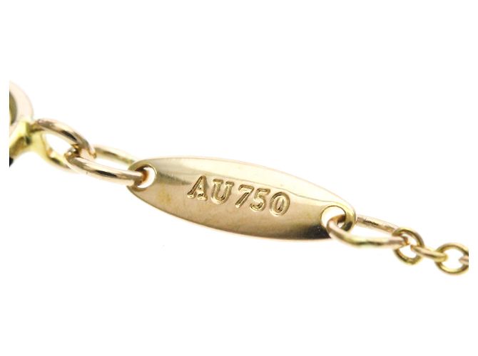 Autre Marque Colar com pingente Tiffany Open Heart em ouro rosa 18K Dourado - vista 11