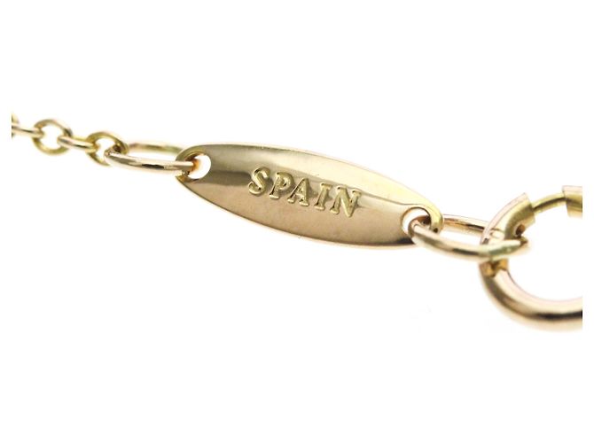 Autre Marque Colar com pingente Tiffany Open Heart em ouro rosa 18K Dourado - vista 9