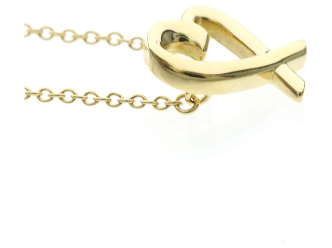 Autre Marque Collar Tiffany Loving Heart en oro amarillo de 18K Dorado - vista 5
