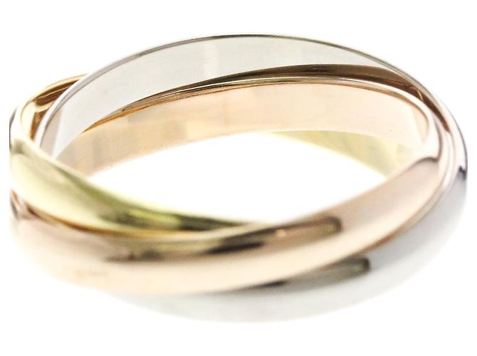 Cartier Trinity Ring in 18K Gelb-, Rosé- und Weißgold Golden - Ansicht 5