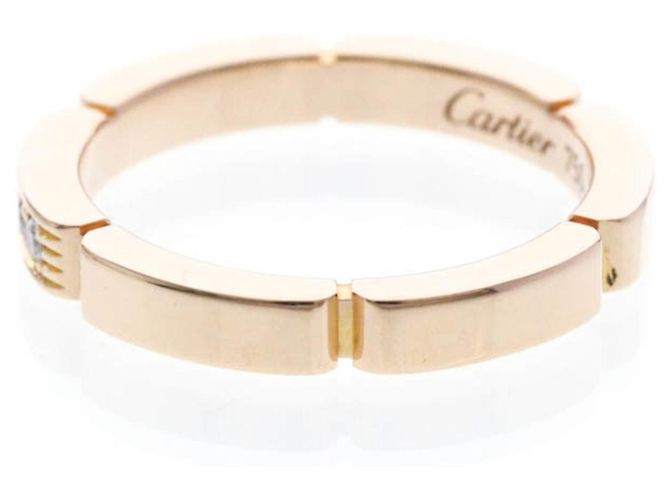 Cartier Maillon Panthère Diamantring in 18K Roségold Golden - Ansicht 2